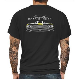 Plymouth Road Runner Officially Licensed Thermal Mens Back Print T-shirt | Favorety CA