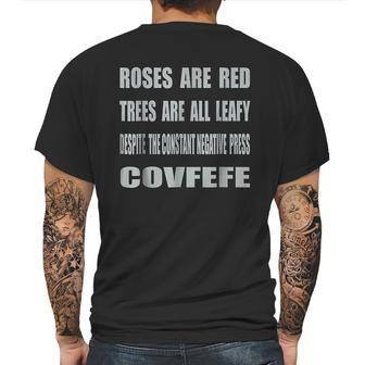 A Poem For Covfefe Mens Back Print T-shirt | Favorety UK