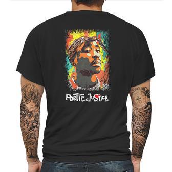 Poetic Justice 2Pac Mens Back Print T-shirt | Favorety CA