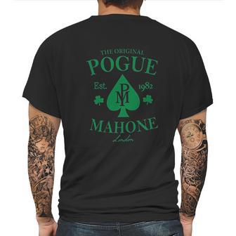 The Pogues Pogue Mahone Original Est 1982 Band Logo Mens Back Print T-shirt | Favorety