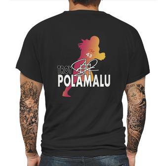 The Polamalu Silhouette Design Mens Back Print T-shirt | Favorety AU