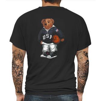 Polo Bear Stadium Mens Back Print T-shirt | Favorety DE