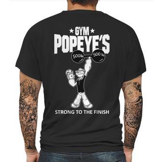 Popeye Gym Funny Mens Back Print T-shirt | Favorety CA