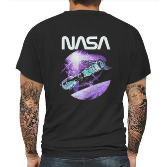 Popfunk Nasa Space Station Mens Back Print T-shirt | Favorety AU