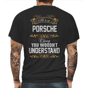 Porsche Shirt Porsche Family Name Porsche Funny Name Gifts T Shirt Mens Back Print T-shirt | Favorety AU