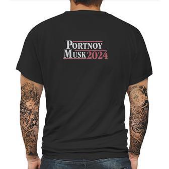 Portnoy Musk 2024 Mens Back Print T-shirt | Favorety CA