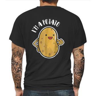 I Am A Potato French Fry Mens Back Print T-shirt | Favorety