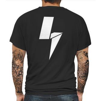 Power By Lachlan Mens Back Print T-shirt | Favorety