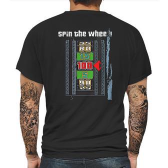 Price Is Right Spin The Wheel Long Sleeve Mens Back Print T-shirt | Favorety