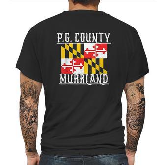 Prince Georges Maryland Murrland Dmv Gogo County Rep Mens Back Print T-shirt | Favorety AU