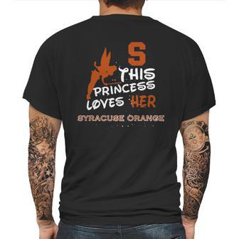 This Princess Loves Her Syracuse Orange Mens Back Print T-shirt | Favorety AU