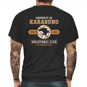 Property Of Karasuno High School Volleyball Club Mens Back Print T-shirt | Favorety CA