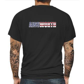 Proud American Ainsworth Gifts Tees Hoodies Sweat Shirts Tops Mens Back Print T-shirt | Favorety UK