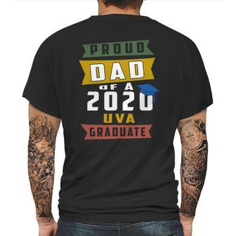 Proud Dad Of A 2020 Uva University Of Virginia Graduate Mens Back Print T-shirt | Favorety AU