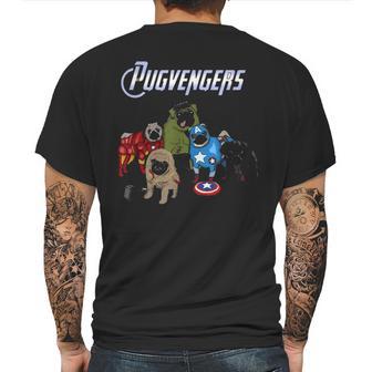 The Pugvengers Mens Back Print T-shirt | Favorety CA