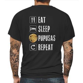 Pupusas El Salvador Gift Salvadorian Food Salvi Guanaco Eat Mens Back Print T-shirt | Favorety DE