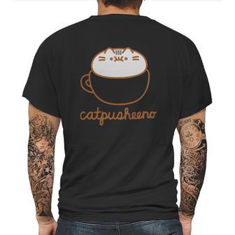 Pusheen Catpusheeno Mens Back Print T-shirt | Favorety CA