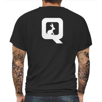 Qanon Follow The White Rabbit Qanon Tee Mens Back Print T-shirt | Favorety CA