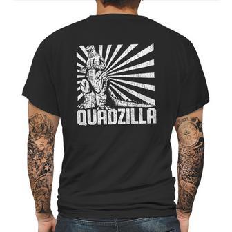 Mens Quadzilla Funny Gym Leg Day Mens Back Print T-shirt | Favorety AU