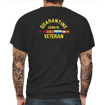 Quarantine Covid 19 Veteran Shirtn Mens Back Print T-shirt | Favorety CA