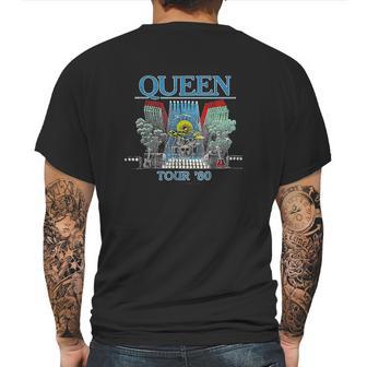 Queen Official Tour 80 Mens Back Print T-shirt | Favorety AU