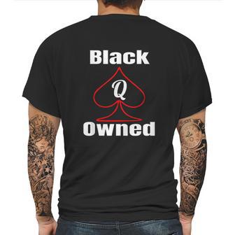 Queen Of Spades Mens Back Print T-shirt | Favorety CA