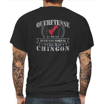 Queretaro Mexico Playera Camisa Para Queretense Mens Back Print T-shirt | Favorety CA