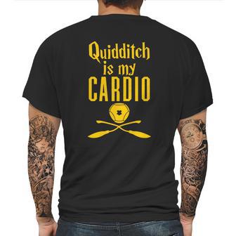 Quidditch Is My Cardio Racerback Tank Sports Tshirt Mens Back Print T-shirt | Favorety DE