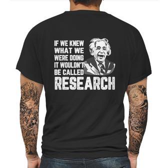 Quote By Albert Einstein Tshirt Inspirational Quote Motivational Shirt Mens Back Print T-shirt | Favorety DE