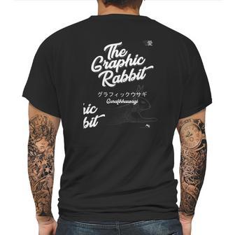 The Graphic Rabbit Signature Mens Back Print T-shirt | Favorety