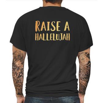 Raise A Hallelujah Mens Back Print T-shirt | Favorety UK