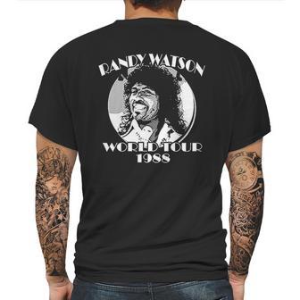 Randy Watson World Tour Mens Back Print T-shirt | Favorety UK