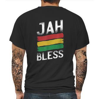 Rasta Jah Bless Rastafarian Rasta Gift Rastafarianism Mens Back Print T-shirt | Favorety DE