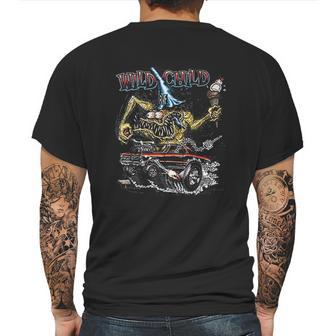 Rat Fink Wild Child Mens Back Print T-shirt | Favorety AU