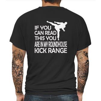 If You Can Read This You Are In My Roundhouse Mens Back Print T-shirt | Favorety DE