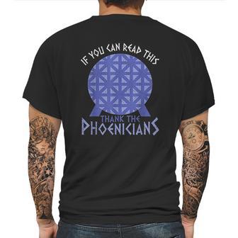 If You Can Read This Thank The Phoenicians Mens Back Print T-shirt | Favorety AU