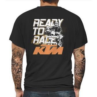 Ready To Race Ktm Mens Back Print T-shirt | Favorety AU