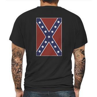 Rebel Flag Mens Back Print T-shirt | Favorety AU