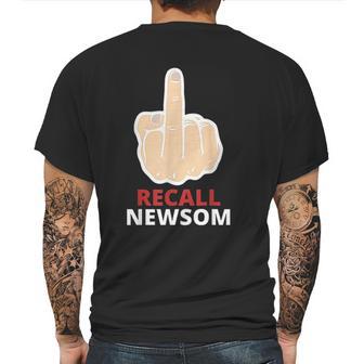 Recall Newsom Recall Gavin Newsom Mens Back Print T-shirt | Favorety DE