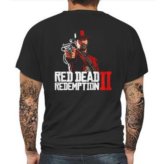 Red Dead Redemption 2 Mens Back Print T-shirt | Favorety CA