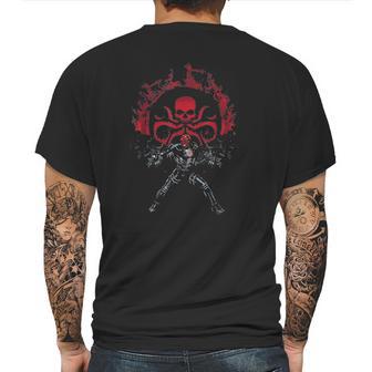 The Red Skull Hydra Army Awaits Your Command Mens Back Print T-shirt | Favorety CA