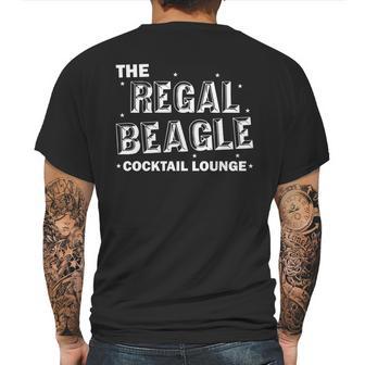 The Regal Beagle Cocktail Lounge Mens Back Print T-shirt | Favorety DE