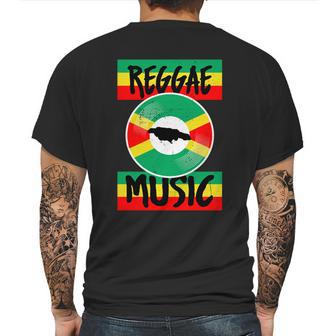 Reggae Music Jamaica Mens Back Print T-shirt | Favorety DE