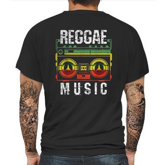 Reggae Music Peace One Love Rasta African Roots Mens Back Print T-shirt | Favorety CA