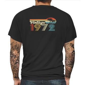 Rero 1972 Gift Made In 1972 50Th Birthday Mens Back Print T-shirt | Favorety