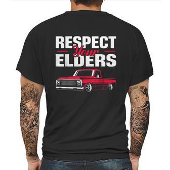 Respect Your Elders Classic Lowrider C10 Vintage Truck Mens Back Print T-shirt | Favorety UK