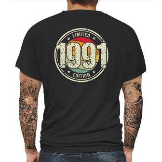 Retro 31 Years Old Vintage 1991 Limited Edition 31St Birthday Mens Back Print T-shirt | Favorety CA