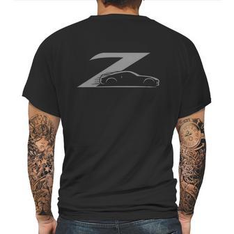 Retro 350Z Car Mono Art Mens Back Print T-shirt | Favorety AU