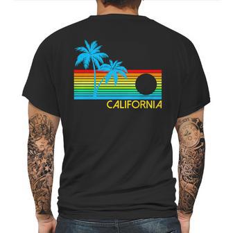 Retro California Logo Mens Back Print T-shirt | Favorety UK