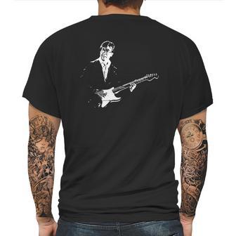 Retro Graphic Hank Marvin Art Mens Back Print T-shirt | Favorety DE